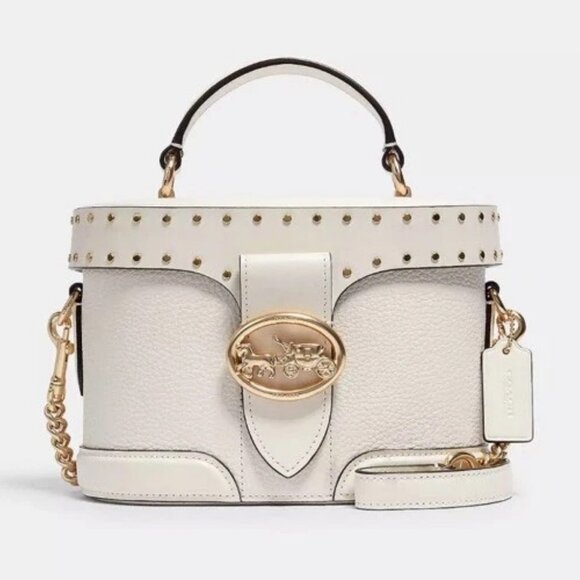 COACH Georgie Gem Crossbody Bag With Rivets by COACH NEW YORK - Picture 7 of 7